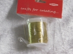 Beading Wire 26 Gauge Champagne 30m